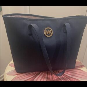 Michael Kors Navy Tote Bag